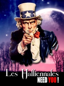 Les Halliennales need you !