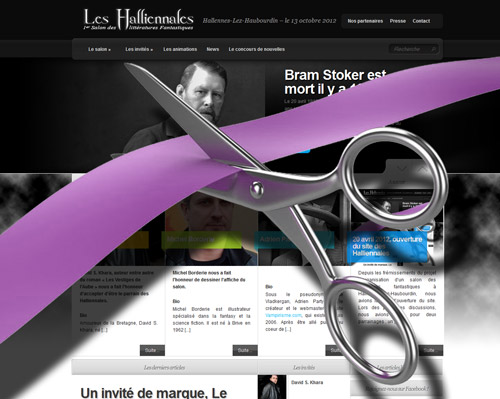 20 avril 2012, ouverture du site des Halliennales